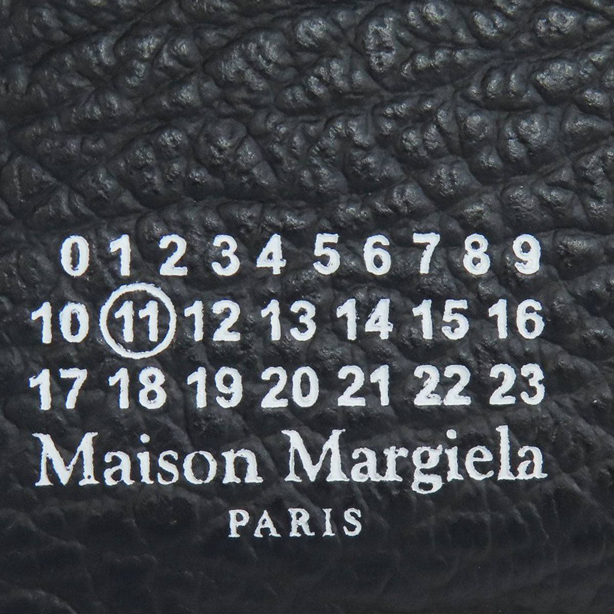 MaisonMargiela 4 stitches Bifold Wallet with Coin Pocket Leather Ladies [Used]