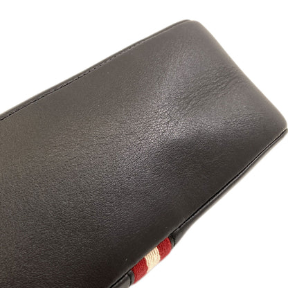 BALLY Barry Stripe 2WAY Handbag Leather Ladies [Used]