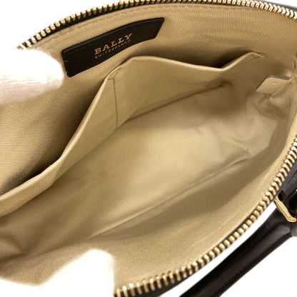 BALLY Barry Stripe 2WAY Handbag Leather Ladies [Used]