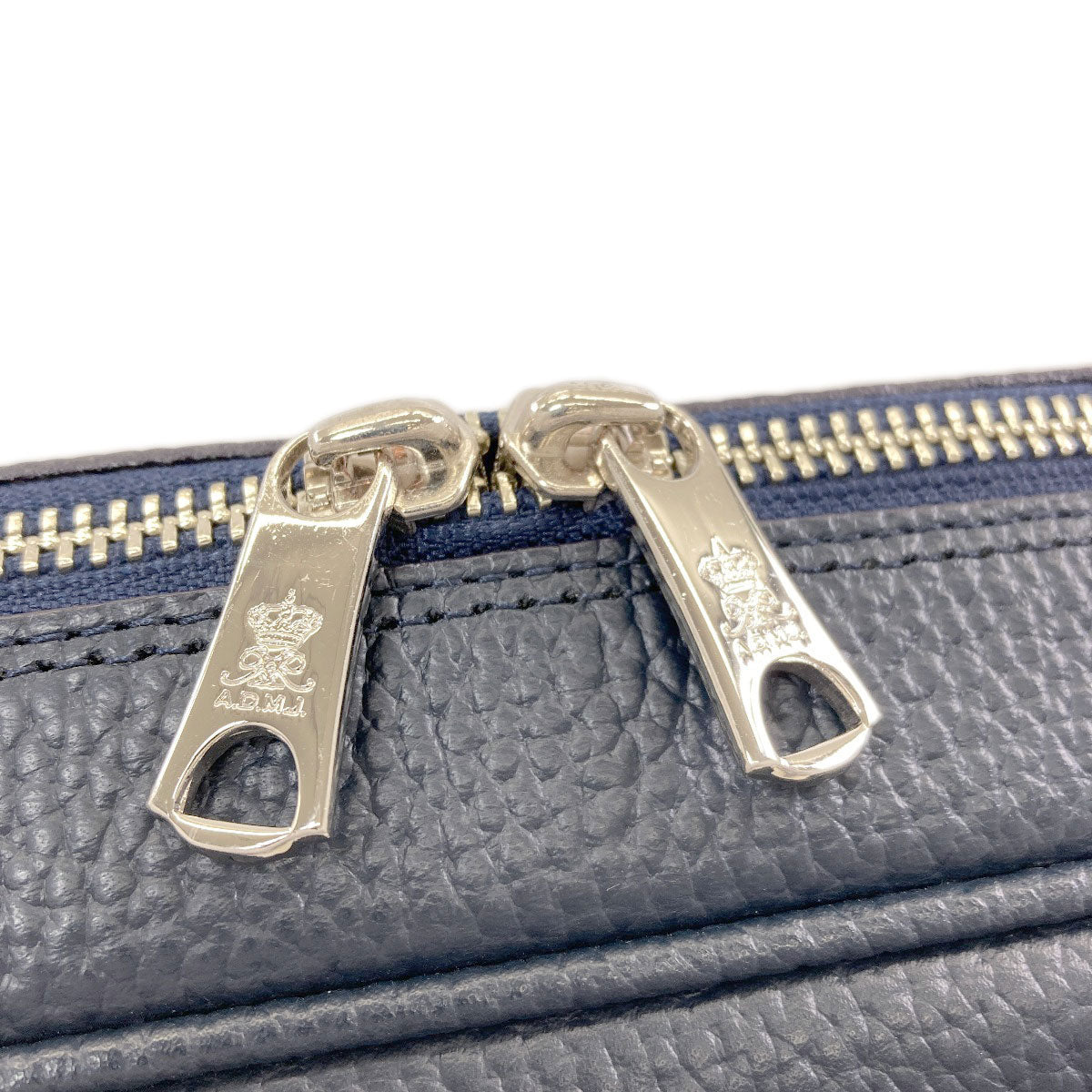 ADMJ logo Handbag Leather Ladies [Used]