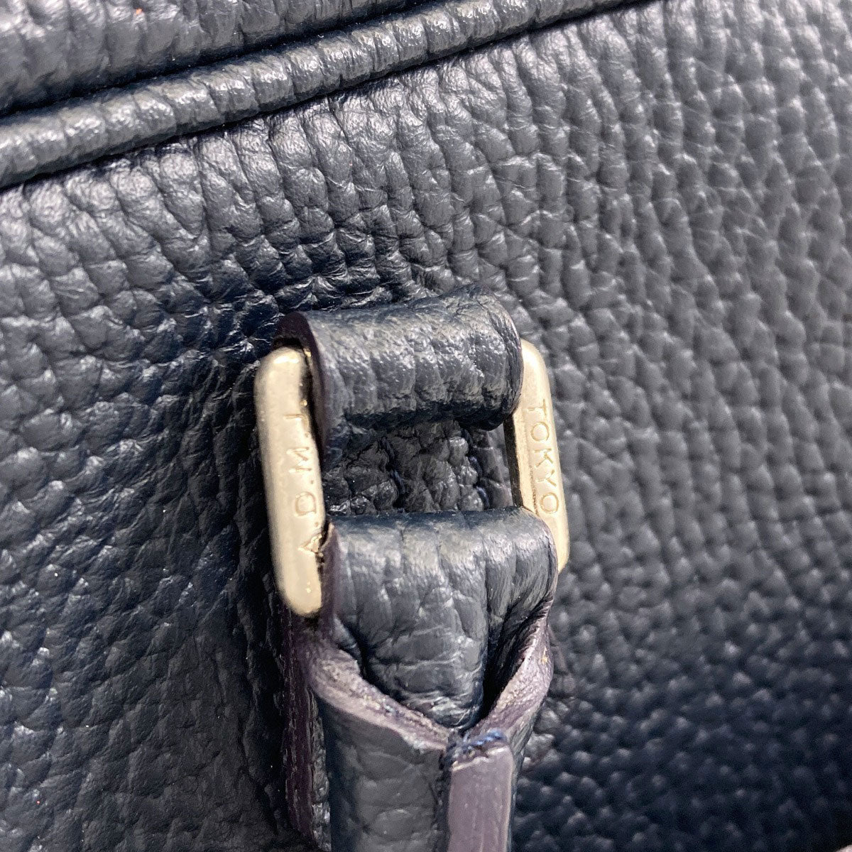 ADMJ logo Handbag Leather Ladies [Used]