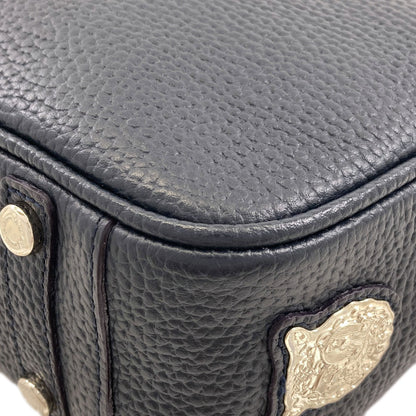 ADMJ logo Handbag Leather Ladies [Used]