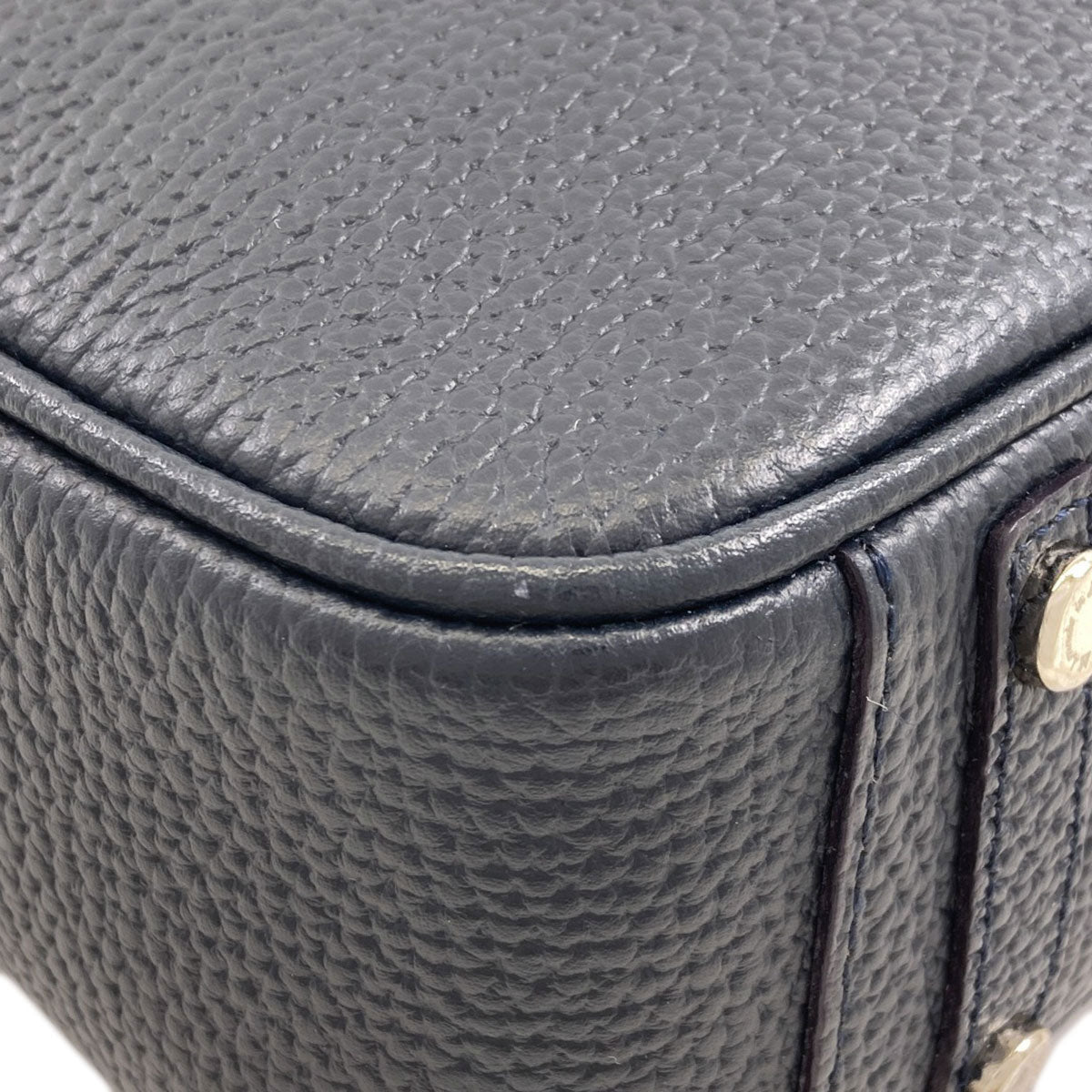 ADMJ logo Handbag Leather Ladies [Used]