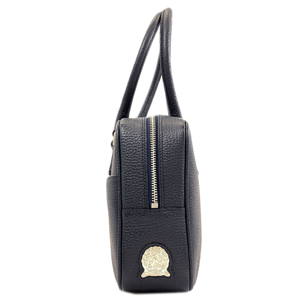 ADMJ logo Handbag Leather Ladies [Used]