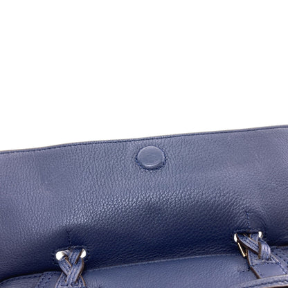 Tory Burch Half Moon 2WAY Handbag Leather Ladies [Used]