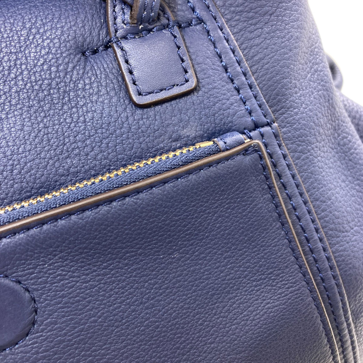 Tory Burch Half Moon 2WAY Handbag Leather Ladies [Used]