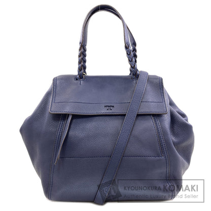 Tory Burch Half Moon 2WAY Handbag Leather Ladies [Used]
