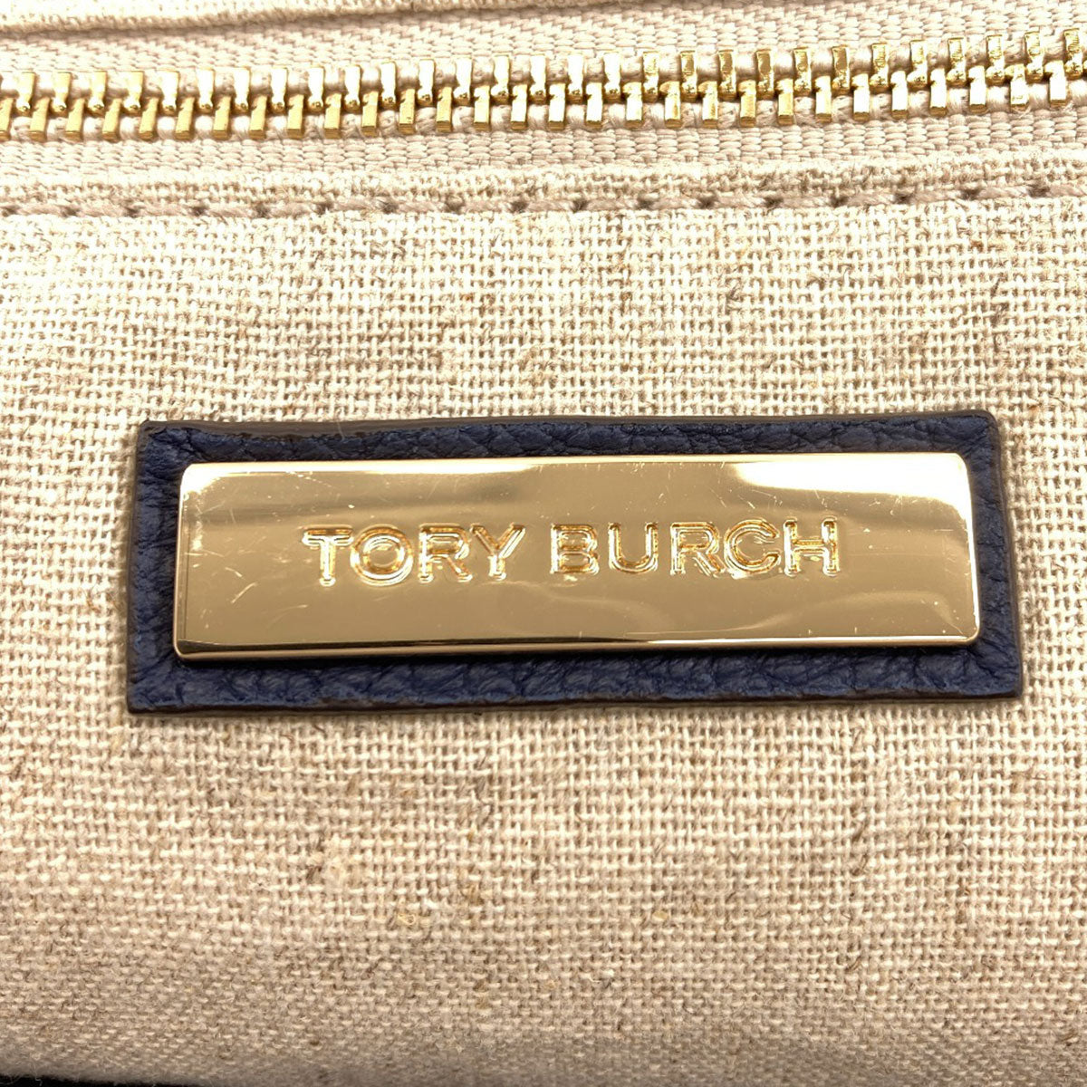 Tory Burch Half Moon 2WAY Handbag Leather Ladies [Used]