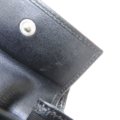 BALLY logo Bifold Wallet with Coin Pocket Leather mens [Used]