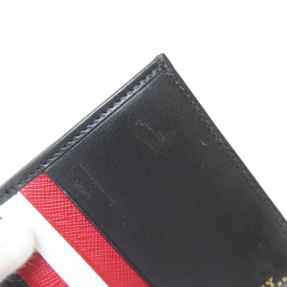 BALLY logo Bifold Wallet with Coin Pocket Leather mens [Used]