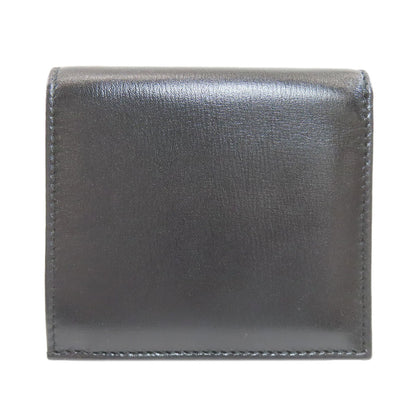 BALLY logo Bifold Wallet with Coin Pocket Leather mens [Used]