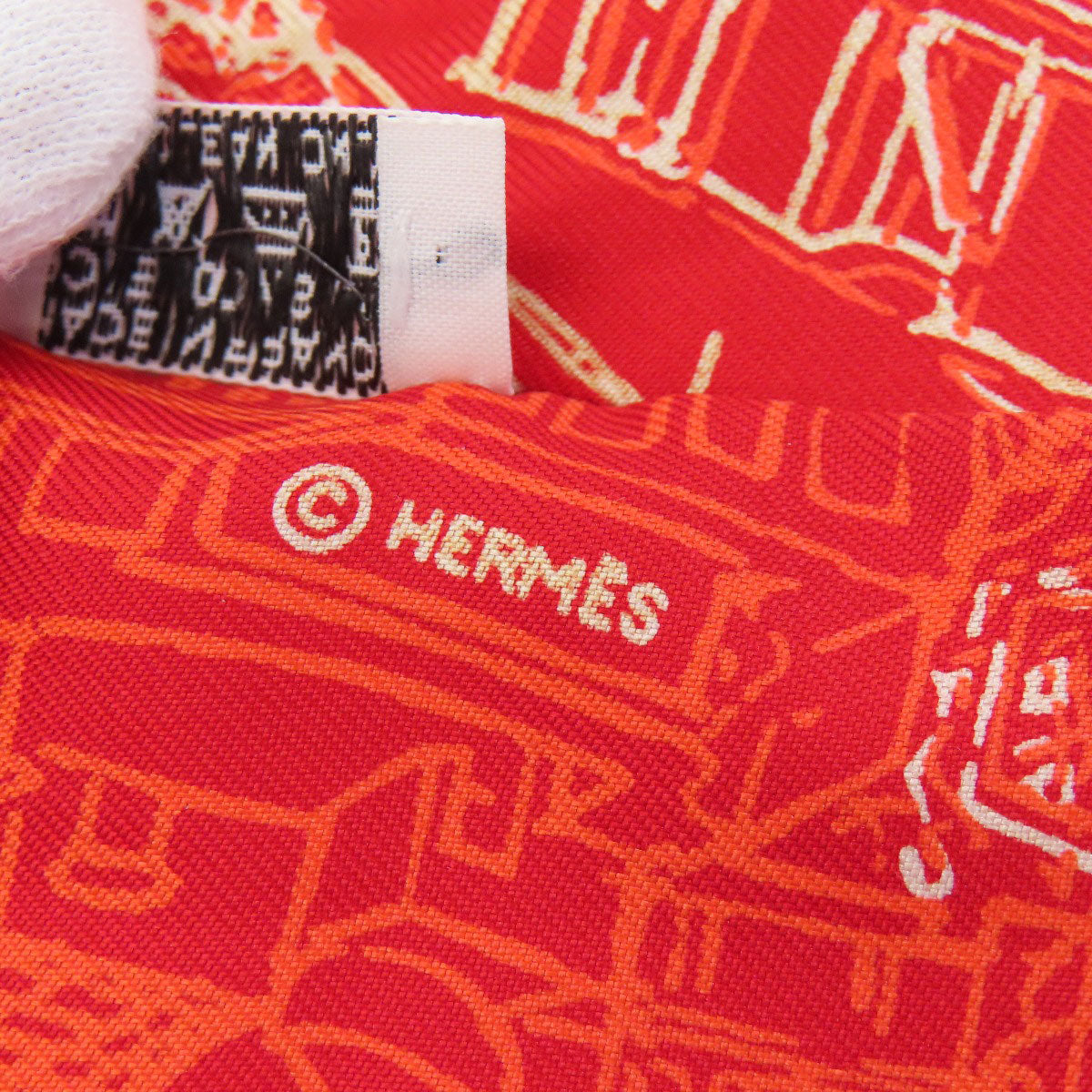 HERMES Twilly Scarf Silk Ladies [Used]