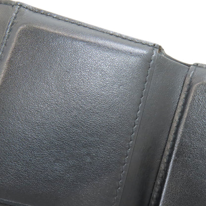MaisonMargiela 4 stitches Bifold Wallet with Coin Pocket Enamel Ladies [Used]