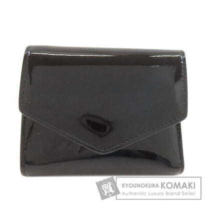 MaisonMargiela 4 stitches Bifold Wallet with Coin Pocket Enamel Ladies [Used]