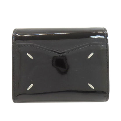 MaisonMargiela 4 stitches Bifold Wallet with Coin Pocket Enamel Ladies [Used]
