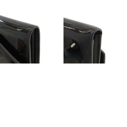 MaisonMargiela 4 stitches Bifold Wallet with Coin Pocket Enamel Ladies [Used]