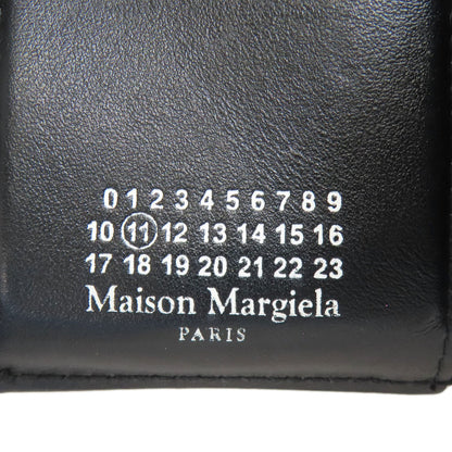 MaisonMargiela 4 stitches Bifold Wallet with Coin Pocket Enamel Ladies [Used]