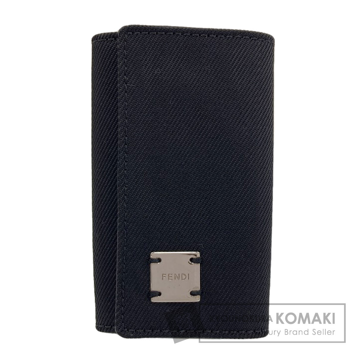 FENDI logo key holder Canvas Ladies [Used]