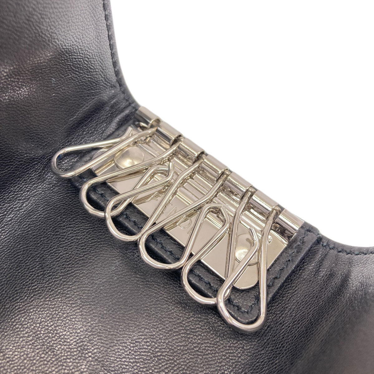FENDI logo key holder Canvas Ladies [Used]