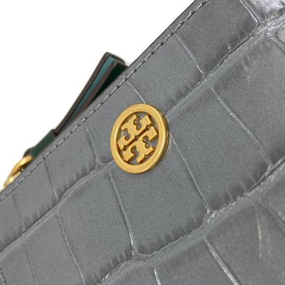 Tory Burch Croco embossed coin purse Leather Ladies [Used]