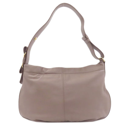 Salvatore Ferragamo one belt Shoulder Bag Leather Ladies [Used]