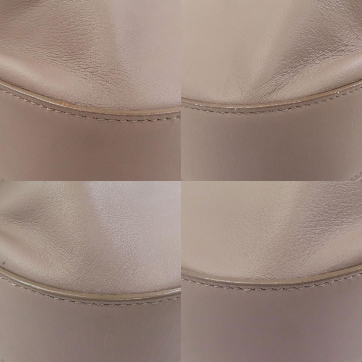 Salvatore Ferragamo one belt Shoulder Bag Leather Ladies [Used]