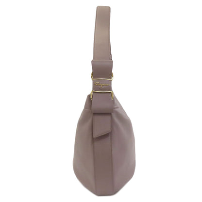 Salvatore Ferragamo one belt Shoulder Bag Leather Ladies [Used]