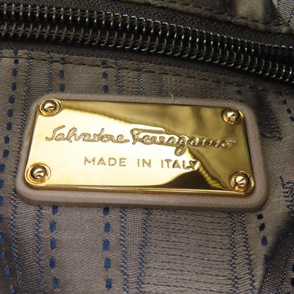 Salvatore Ferragamo one belt Shoulder Bag Leather Ladies [Used]