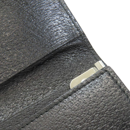 BALLY logo key holder Leather mens [Used]