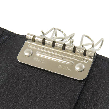 BALLY logo key holder Leather mens [Used]