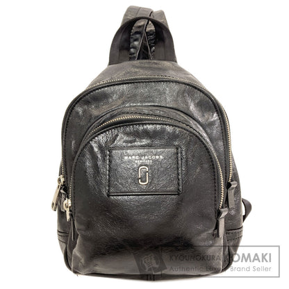 MARC JACOBS logo Backpack Â· Daypack Leather Ladies [Used]
