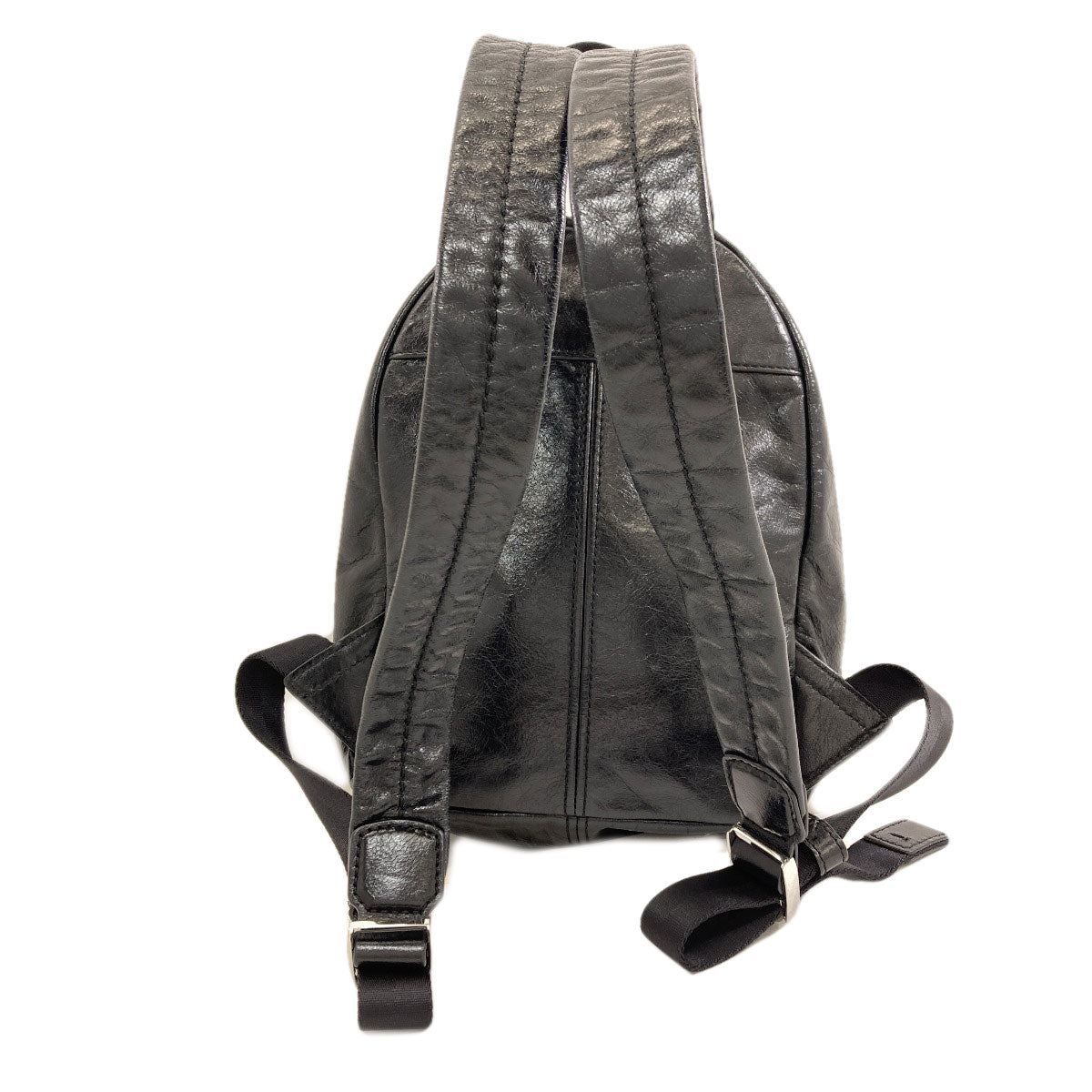MARC JACOBS logo Backpack Â· Daypack Leather Ladies [Used]