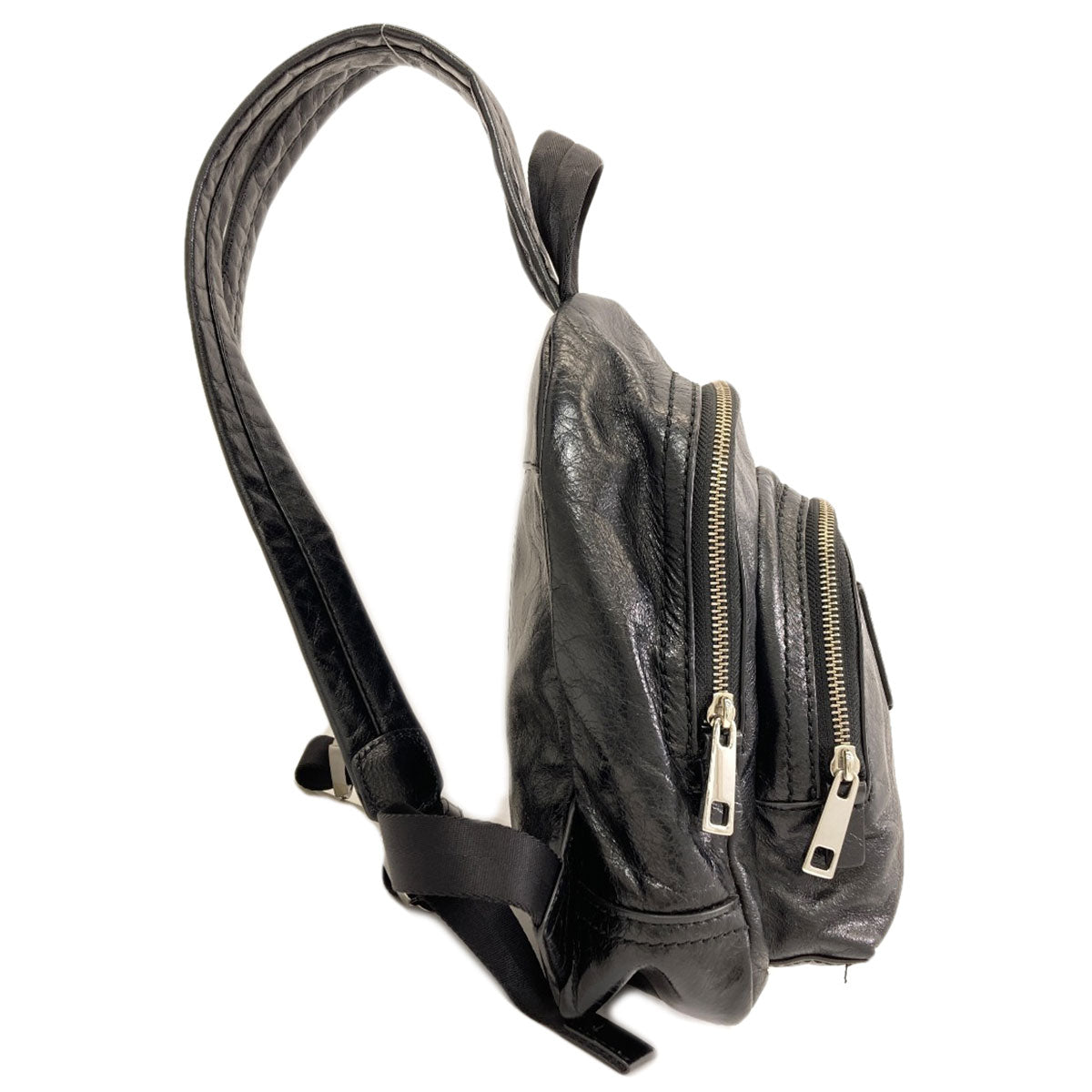 MARC JACOBS logo Backpack Â· Daypack Leather Ladies [Used]
