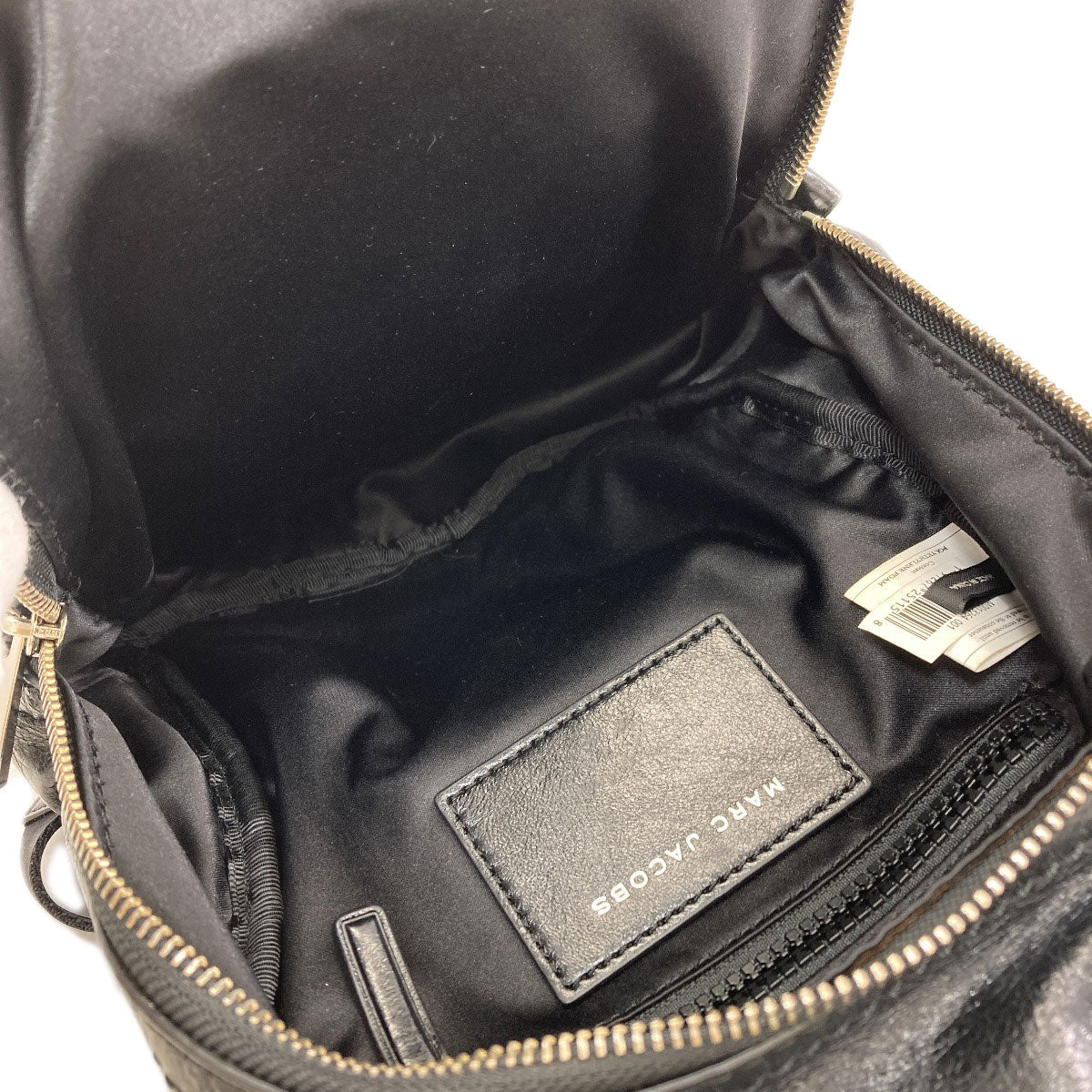 MARC JACOBS logo Backpack Â· Daypack Leather Ladies [Used]