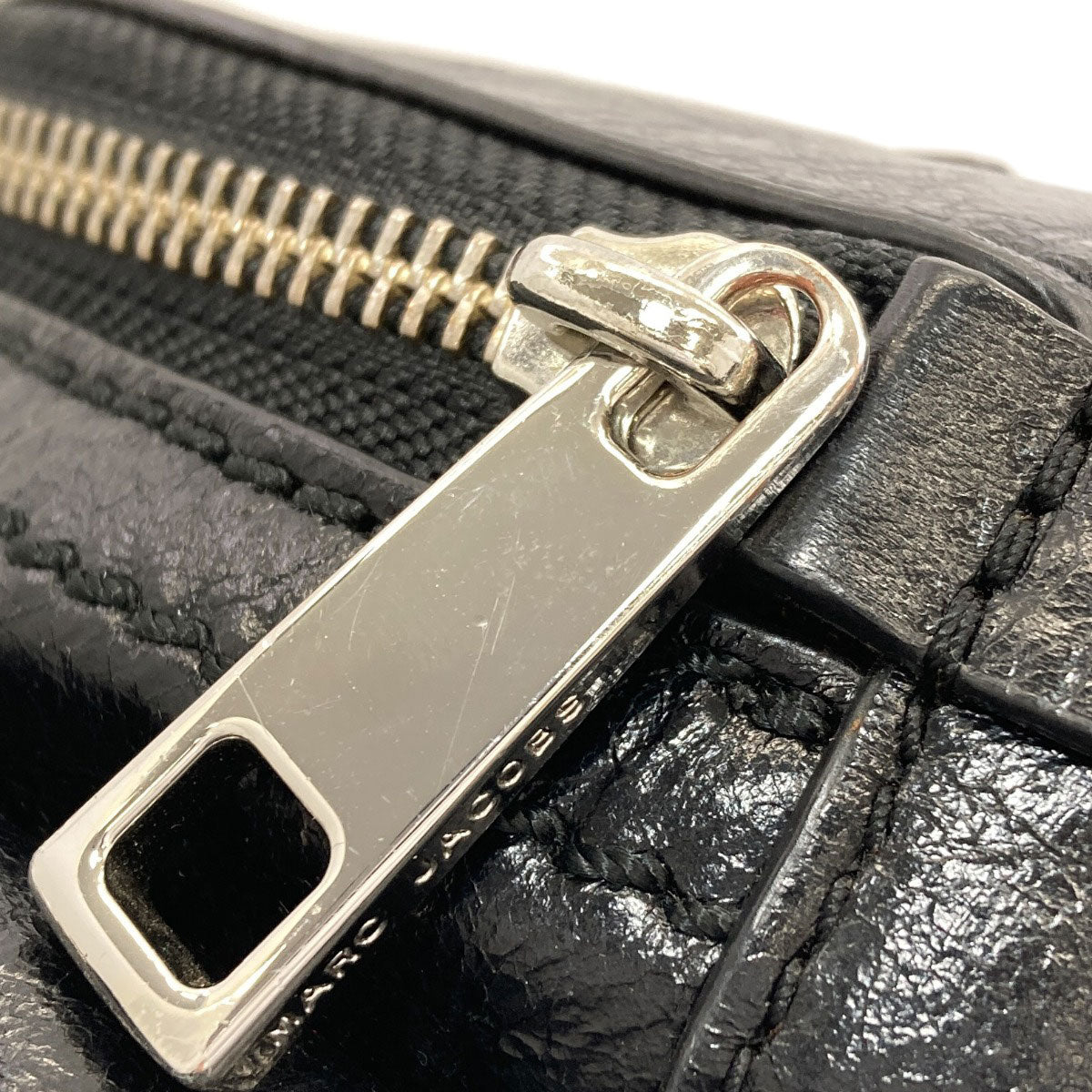 MARC JACOBS logo Backpack Â· Daypack Leather Ladies [Used]