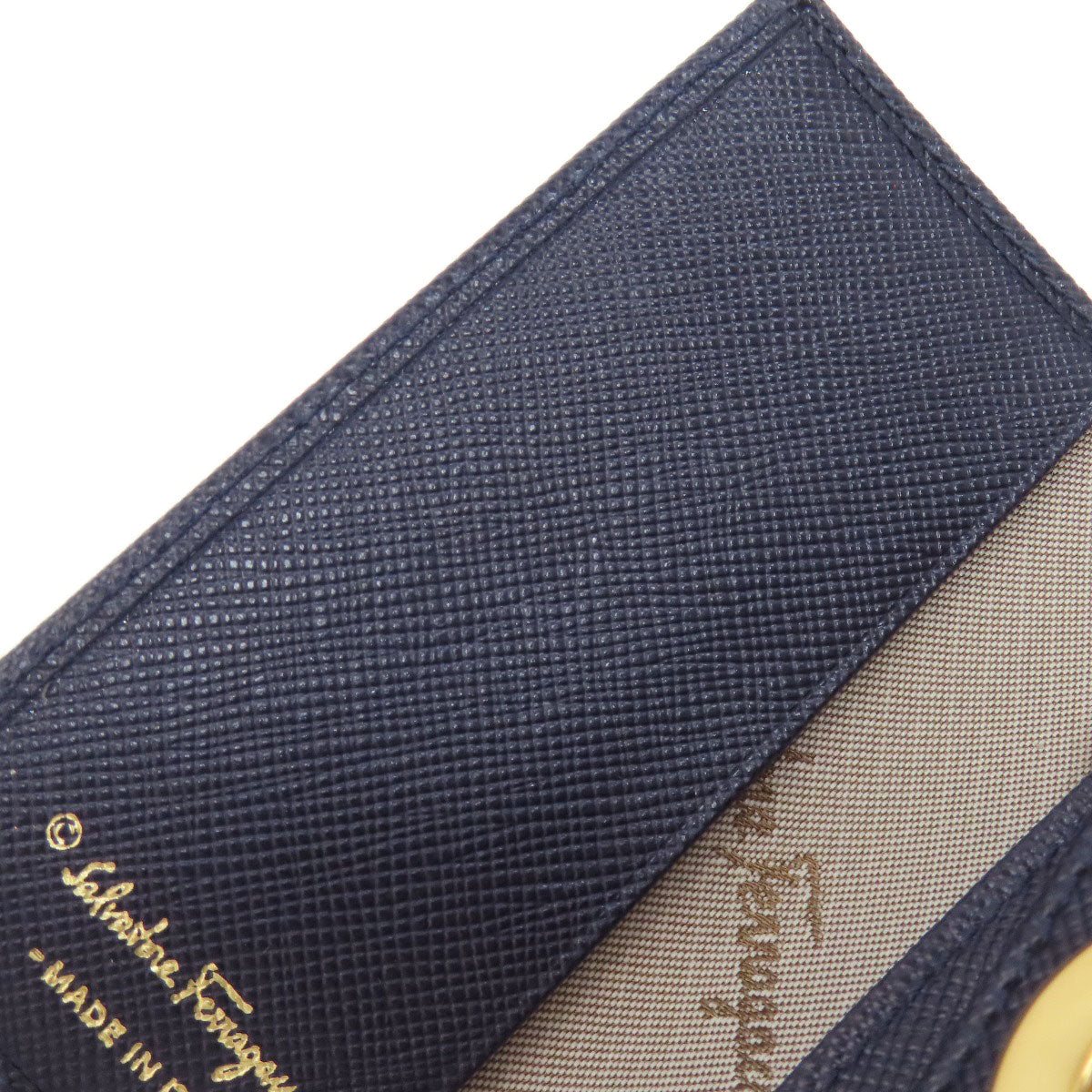 Salvatore Ferragamo GanciniHardware key holder Leather Ladies [Used]