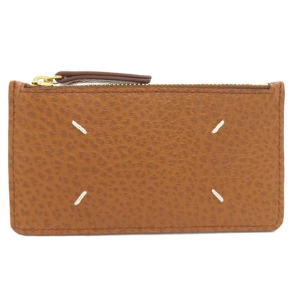MaisonMargiela 4-Stitch Coin Card Case Card Case Leather Ladies [Used]