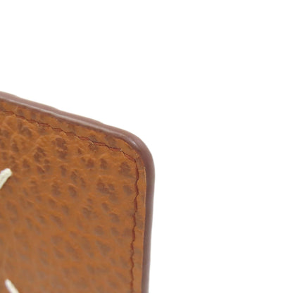 MaisonMargiela 4-Stitch Coin Card Case Card Case Leather Ladies [Used]