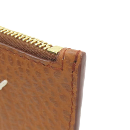 MaisonMargiela 4-Stitch Coin Card Case Card Case Leather Ladies [Used]