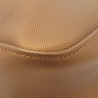 Longchamp logo Shoulder Bag Leather Ladies [Used]