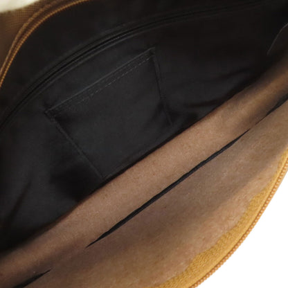 Longchamp logo Shoulder Bag Leather Ladies [Used]