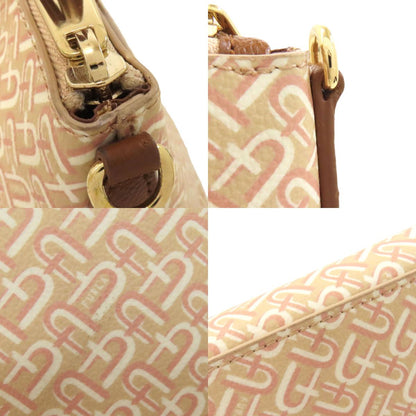 Furla Calypso Arch Logo Pattern 2WAY Handbag Leather Ladies [Used]