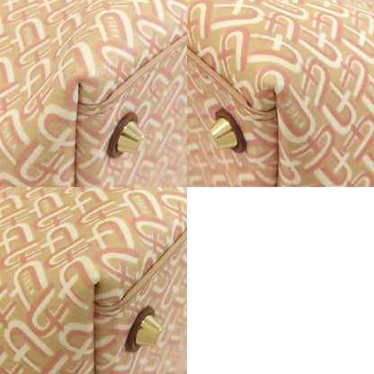 Furla Calypso Arch Logo Pattern 2WAY Handbag Leather Ladies [Used]