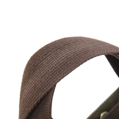 Herve Chapelier Boat-shaped tote camouflage Handbag Canvas Ladies [Used]