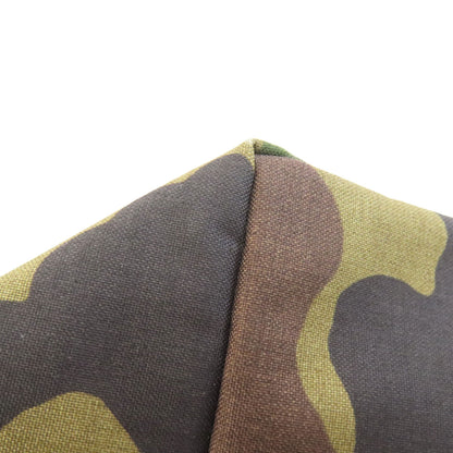 Herve Chapelier Boat-shaped tote camouflage Handbag Canvas Ladies [Used]