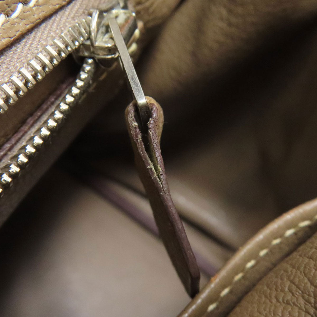 HERMES Birkin 30 Etoupe SilverHardware Handbag Taurillon Clemence Ladies [Used]