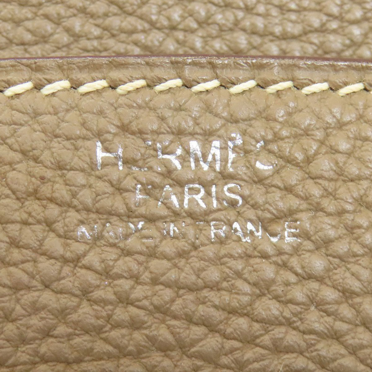 HERMES Birkin 30 Etoupe SilverHardware Handbag Taurillon Clemence Ladies [Used]