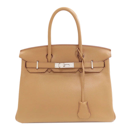 HERMES Birkin 30 SilverHardware Handbag Togo Ladies [Used]