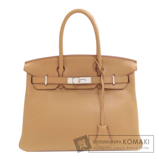 HERMES Birkin 30 SilverHardware Handbag Togo Ladies [Used]