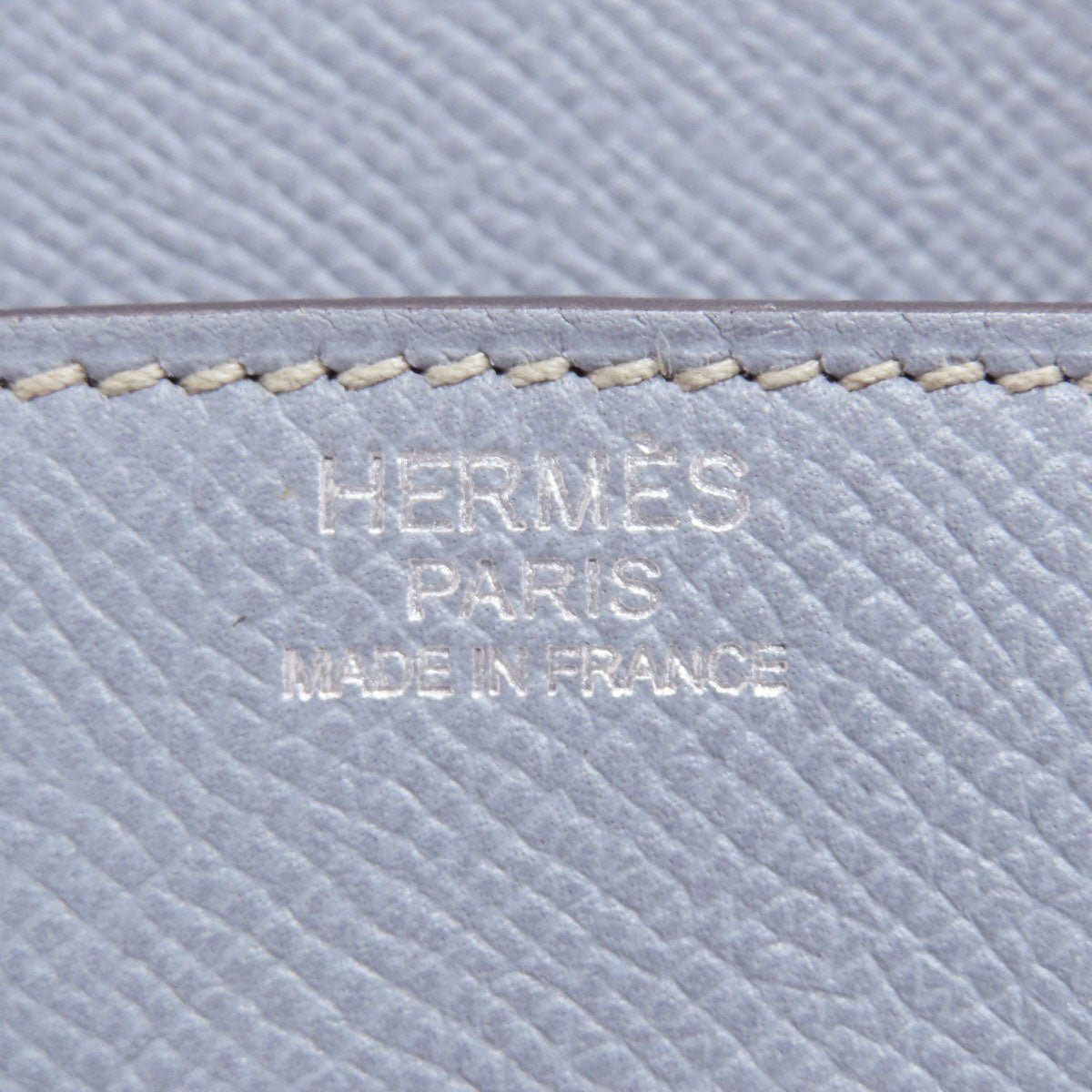 HERMES Birkin 30 Blue Lin SilverHardware Handbag Epsom Ladies [Used]